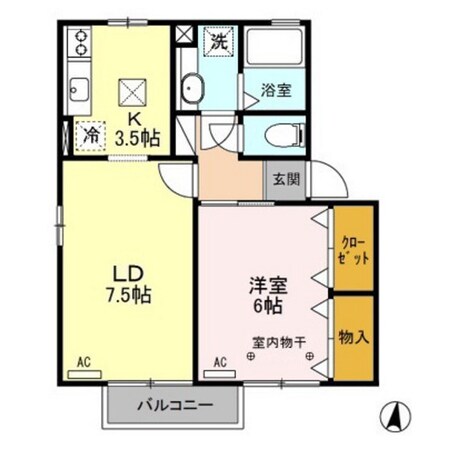 リジエールの物件間取画像